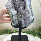 Amethyst Cluster on a Metal Base, 54.1 lbs & 22" Tall, #5491 - 0187 - Brazil GemsBrazil GemsAmethyst Cluster on a Metal Base, 54.1 lbs & 22" Tall, #5491 - 0187Clusters on Fixed Bases5491 - 0187