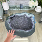 Amethyst Coffee Table, 303.2 lbs & 16.5" tall #1395-0001 by Brazil Gems® - Brazil GemsBrazil GemsAmethyst Coffee Table, 303.2 lbs & 16.5" tall #1395-0001 by Brazil Gems®Tables: Coffee1395-0001