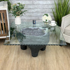 Amethyst Coffee Table, 303.2 lbs & 16.5" tall #1395-0001 by Brazil Gems® - Brazil GemsBrazil GemsAmethyst Coffee Table, 303.2 lbs & 16.5" tall #1395-0001 by Brazil Gems®Tables: Coffee1395-0001