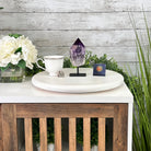 Amethyst Crystal Point on a Metal Stand, 6" Tall Model #3122AM-003 by Brazil Gems - Brazil GemsBrazil GemsAmethyst Crystal Point on a Metal Stand, 6" Tall Model #3122AM-003 by Brazil GemsCrystal Points3122AM-003