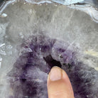 Amethyst Druse Crystal Portal on a Stand, 76 lbs & 59.25" tall, Model #5606-0007 by Brazil Gems - Brazil GemsBrazil GemsAmethyst Druse Crystal Portal on a Stand, 76 lbs & 59.25" tall, Model #5606-0007 by Brazil GemsPortals on Fixed Bases5606-0007