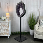 Amethyst Druse Crystal Portal on a Stand, 76 lbs & 59.25" tall, Model #5606-0007 by Brazil Gems - Brazil GemsBrazil GemsAmethyst Druse Crystal Portal on a Stand, 76 lbs & 59.25" tall, Model #5606-0007 by Brazil GemsPortals on Fixed Bases5606-0007