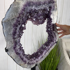 Amethyst Druse Crystal Portal on a Stand, 76 lbs & 59.25" tall, Model #5606-0007 by Brazil Gems - Brazil GemsBrazil GemsAmethyst Druse Crystal Portal on a Stand, 76 lbs & 59.25" tall, Model #5606-0007 by Brazil GemsPortals on Fixed Bases5606-0007