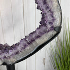 Amethyst Druse Crystal Portal on a Stand, 76 lbs & 59.25" tall, Model #5606-0007 by Brazil Gems - Brazil GemsBrazil GemsAmethyst Druse Crystal Portal on a Stand, 76 lbs & 59.25" tall, Model #5606-0007 by Brazil GemsPortals on Fixed Bases5606-0007