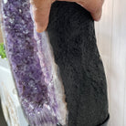 Amethyst Druse Crystal Portal on a Stand, 76 lbs & 59.25" tall, Model #5606-0007 by Brazil Gems - Brazil GemsBrazil GemsAmethyst Druse Crystal Portal on a Stand, 76 lbs & 59.25" tall, Model #5606-0007 by Brazil GemsPortals on Fixed Bases5606-0007