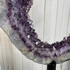 Amethyst Druse Crystal Portal on a Stand, 76 lbs & 59.25" tall, Model #5606-0007 by Brazil Gems - Brazil GemsBrazil GemsAmethyst Druse Crystal Portal on a Stand, 76 lbs & 59.25" tall, Model #5606-0007 by Brazil GemsPortals on Fixed Bases5606-0007