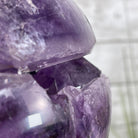 Amethyst Sphere on a Metal Base, 10.5 lbs & 11.5" Tall Model #5630-0010 by Brazil Gems - Brazil GemsBrazil GemsAmethyst Sphere on a Metal Base, 10.5 lbs & 11.5" Tall Model #5630-0010 by Brazil GemsSpheres5630-0010