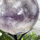 Amethyst Sphere on a Metal Base, 10.5 lbs & 11.5" Tall Model #5630-0010 by Brazil Gems - Brazil GemsBrazil GemsAmethyst Sphere on a Metal Base, 10.5 lbs & 11.5" Tall Model #5630-0010 by Brazil GemsSpheres5630-0010