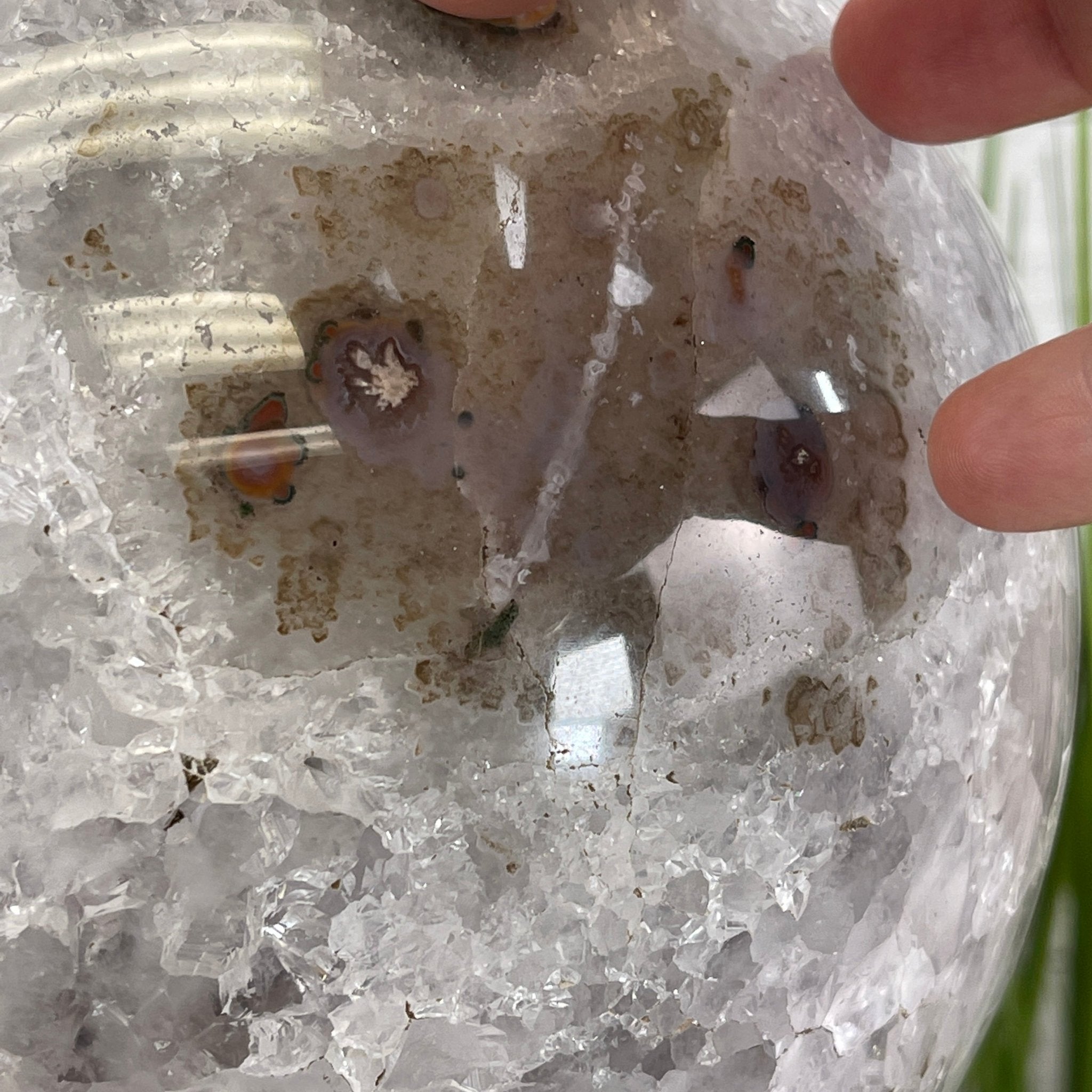 Amethyst Sphere on a Metal Base 20.2 lbs & 12.1" Tall Model #5630-0002 by Brazil Gems - Brazil GemsBrazil GemsAmethyst Sphere on a Metal Base 20.2 lbs & 12.1" Tall Model #5630-0002 by Brazil GemsSpheres5630-0002