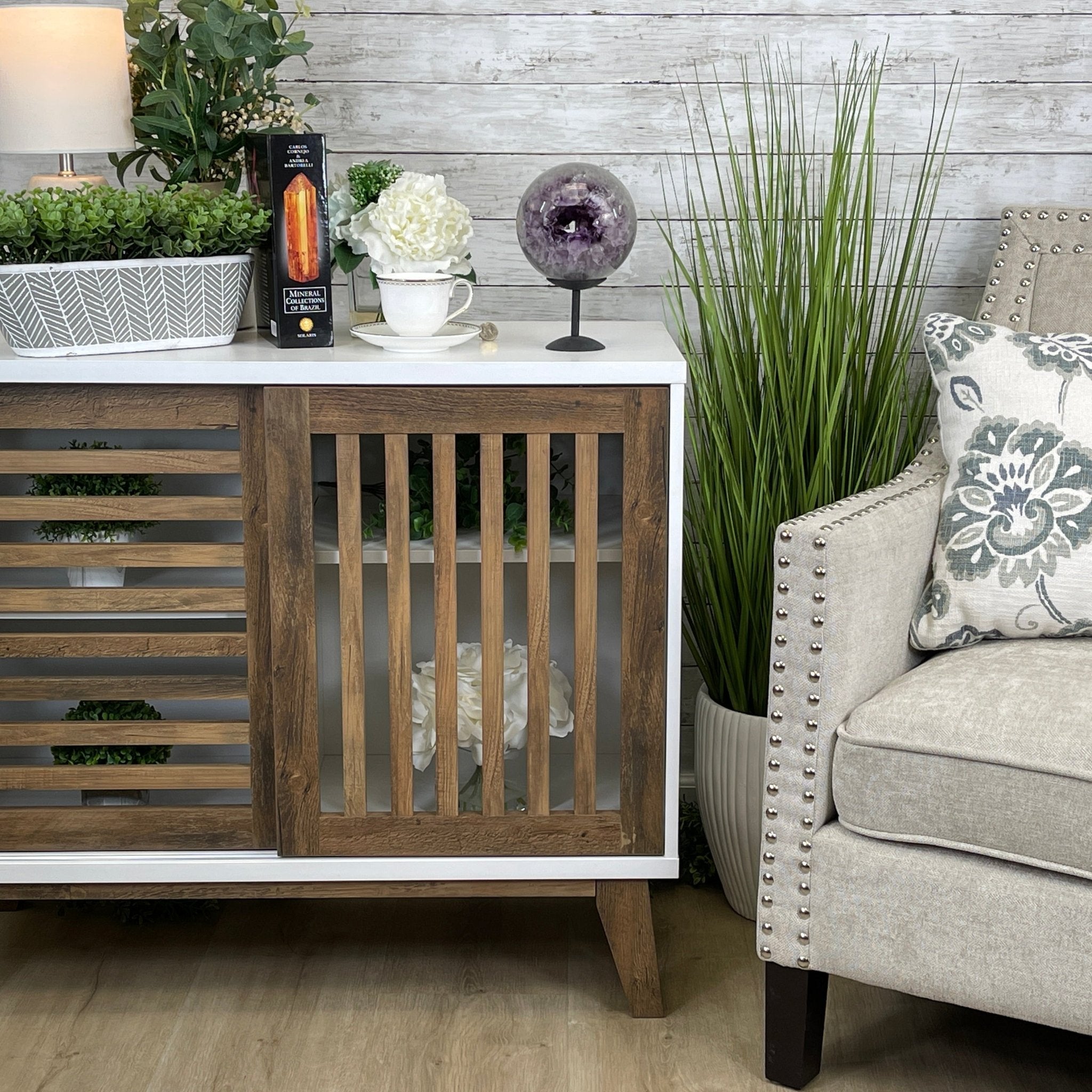 Amethyst Sphere on a Metal Base 7.3 lbs & 8.2.5" Tall Model #5630-0007 by Brazil Gems - Brazil GemsBrazil GemsAmethyst Sphere on a Metal Base 7.3 lbs & 8.2.5" Tall Model #5630-0007 by Brazil GemsSpheres5630-0007