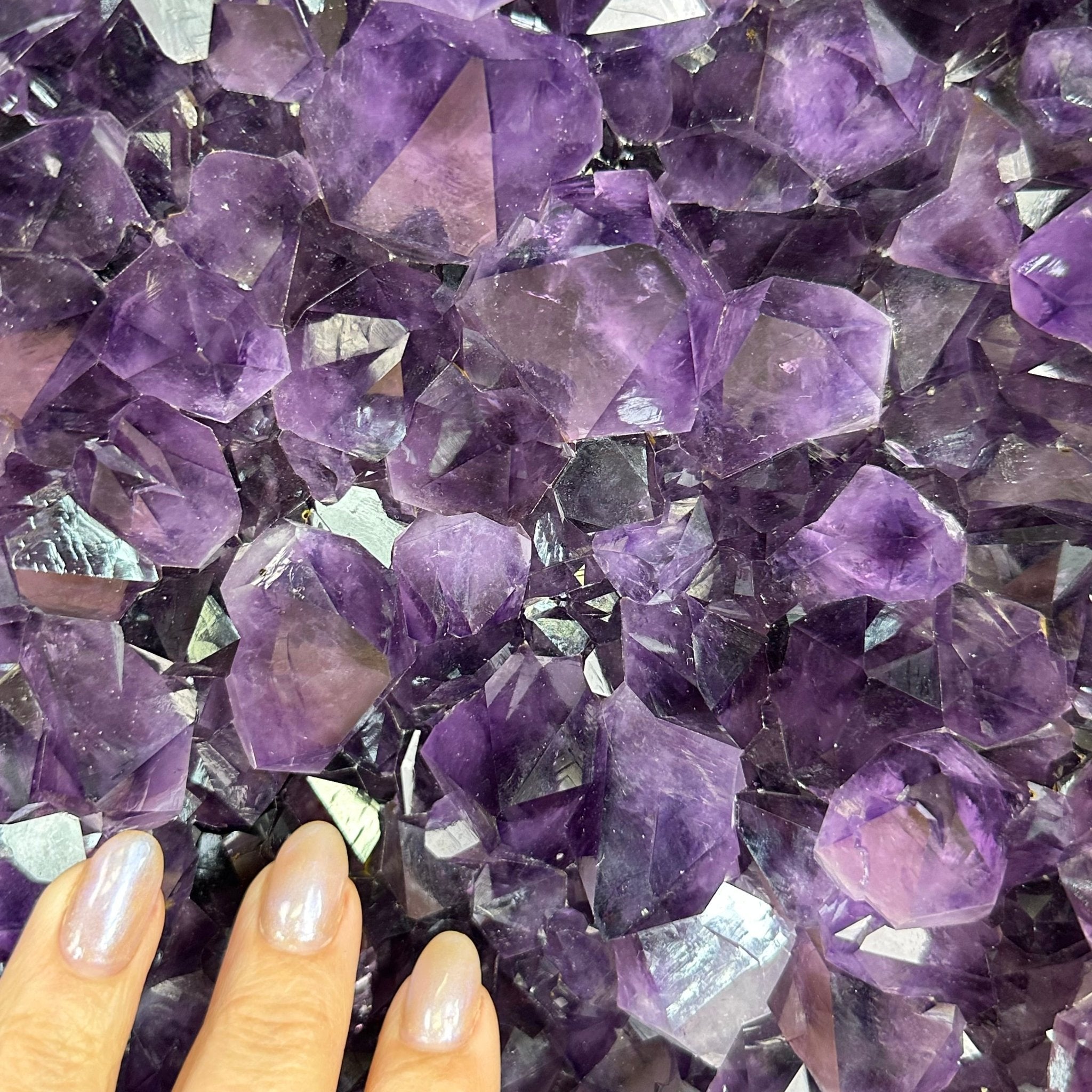 Amethyst Wings on a Metal Stand, 220.5 lbs, 39.75" Tall 5493 - 0051 - Brazil GemsBrazil GemsAmethyst Wings on a Metal Stand, 220.5 lbs, 39.75" Tall 5493 - 0051Amethyst Butterfly Wings5493 - 0051