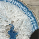 Blue Agate "Butterfly Wings" on stand, 7.2" Tall #5050BL-067 - Brazil GemsBrazil GemsBlue Agate "Butterfly Wings" on stand, 7.2" Tall #5050BL-067Agate Butterfly Wings5050BL-067