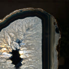 Blue Agate "Butterfly Wings" on stand, 7.2" Tall #5050BL-067 - Brazil GemsBrazil GemsBlue Agate "Butterfly Wings" on stand, 7.2" Tall #5050BL-067Agate Butterfly Wings5050BL-067