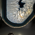 Blue Agate "Butterfly Wings" on stand, 7.2" Tall #5050BL-067 - Brazil GemsBrazil GemsBlue Agate "Butterfly Wings" on stand, 7.2" Tall #5050BL-067Agate Butterfly Wings5050BL-067