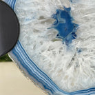 Blue Agate "Butterfly Wings" on stand, 7.2" Tall #5050BL-067 - Brazil GemsBrazil GemsBlue Agate "Butterfly Wings" on stand, 7.2" Tall #5050BL-067Agate Butterfly Wings5050BL-067