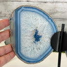 Blue Agate "Butterfly Wings" on stand, 7.2" Tall #5050BL-067 - Brazil GemsBrazil GemsBlue Agate "Butterfly Wings" on stand, 7.2" Tall #5050BL-067Agate Butterfly Wings5050BL-067