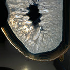 Blue Agate "Butterfly Wings" on stand, 7.2" Tall #5050BL-067 - Brazil GemsBrazil GemsBlue Agate "Butterfly Wings" on stand, 7.2" Tall #5050BL-067Agate Butterfly Wings5050BL-067