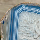 Blue Agate "Butterfly Wings" on stand, 7.2" Tall #5050BL-067 - Brazil GemsBrazil GemsBlue Agate "Butterfly Wings" on stand, 7.2" Tall #5050BL-067Agate Butterfly Wings5050BL-067