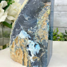 Blue Dyed Brazilian Agate Stone Bookends, 10.4 lbs & 6.7" tall #5151BL-037 - Brazil GemsBrazil GemsBlue Dyed Brazilian Agate Stone Bookends, 10.4 lbs & 6.7" tall #5151BL-037Bookends5151BL-037