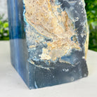 Blue Dyed Brazilian Agate Stone Bookends, 10.4 lbs & 6.7" tall #5151BL-037 - Brazil GemsBrazil GemsBlue Dyed Brazilian Agate Stone Bookends, 10.4 lbs & 6.7" tall #5151BL-037Bookends5151BL-037
