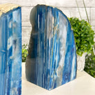 Blue Dyed Brazilian Agate Stone Bookends, 10.4 lbs & 6.7" tall #5151BL-037 - Brazil GemsBrazil GemsBlue Dyed Brazilian Agate Stone Bookends, 10.4 lbs & 6.7" tall #5151BL-037Bookends5151BL-037