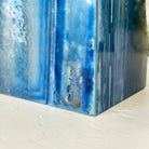 Blue Dyed Brazilian Agate Stone Bookends, 10.4 lbs & 6.7" tall #5151BL-037 - Brazil GemsBrazil GemsBlue Dyed Brazilian Agate Stone Bookends, 10.4 lbs & 6.7" tall #5151BL-037Bookends5151BL-037