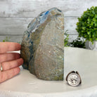 Blue Dyed Brazilian Agate Stone Bookends, 9.4 lbs & 5.5" tall #5151BL-039 - Brazil GemsBrazil GemsBlue Dyed Brazilian Agate Stone Bookends, 9.4 lbs & 5.5" tall #5151BL-039Bookends5151BL-039