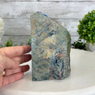 Blue Dyed Brazilian Agate Stone Bookends, 9.4 lbs & 5.5" tall #5151BL-039 - Brazil GemsBrazil GemsBlue Dyed Brazilian Agate Stone Bookends, 9.4 lbs & 5.5" tall #5151BL-039Bookends5151BL-039