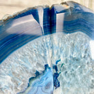 Blue Dyed Brazilian Agate Stone Bookends, 9.7 lbs & 5.5" tall #5151BL-035 - Brazil GemsBrazil GemsBlue Dyed Brazilian Agate Stone Bookends, 9.7 lbs & 5.5" tall #5151BL-035Bookends5151BL-035