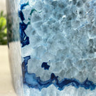 Blue Dyed Brazilian Agate Stone Bookends, 9.7 lbs & 5.5" tall #5151BL-035 - Brazil GemsBrazil GemsBlue Dyed Brazilian Agate Stone Bookends, 9.7 lbs & 5.5" tall #5151BL-035Bookends5151BL-035