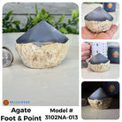 Brazilian Agate Foot & Point Crystals, Various Options #3102NA - Brazil GemsBrazil GemsBrazilian Agate Foot & Point Crystals, Various Options #3102NACrystal Points3102NA-013