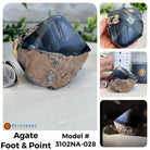 Brazilian Agate Foot & Point Crystals, Various Options #3102NA - Brazil GemsBrazil GemsBrazilian Agate Foot & Point Crystals, Various Options #3102NACrystal Points3102NA-028