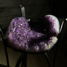 Brazilian Amethyst Geode Side Table, 31.1 lbs, 21.75" Tall #1384-0033 - Brazil GemsBrazil GemsBrazilian Amethyst Geode Side Table, 31.1 lbs, 21.75" Tall #1384-0033Tables: Side1384-0033