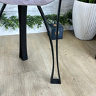 Brazilian Amethyst Geode Side Table, 39.6 lbs, 21.7" Tall #1384-0036 - Brazil GemsBrazil GemsBrazilian Amethyst Geode Side Table, 39.6 lbs, 21.7" Tall #1384-0036Tables: Side1384-0036