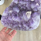 Brazilian Amethyst Geode Side Table, 39.6 lbs, 21.7" Tall #1384-0036 - Brazil GemsBrazil GemsBrazilian Amethyst Geode Side Table, 39.6 lbs, 21.7" Tall #1384-0036Tables: Side1384-0036