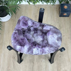 Brazilian Amethyst Geode Side Table, 57 lbs, 21.7" Tall #1384-0038 - Brazil GemsBrazil GemsBrazilian Amethyst Geode Side Table, 57 lbs, 21.7" Tall #1384-0038Tables: Side1384-0038