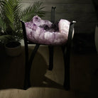 Brazilian Amethyst Geode Side Table, 57 lbs, 21.7" Tall #1384-0038 - Brazil GemsBrazil GemsBrazilian Amethyst Geode Side Table, 57 lbs, 21.7" Tall #1384-0038Tables: Side1384-0038