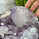 Brazilian Amethyst Geode Side Table, 57 lbs, 21.7" Tall #1384-0038 - Brazil GemsBrazil GemsBrazilian Amethyst Geode Side Table, 57 lbs, 21.7" Tall #1384-0038Tables: Side1384-0038