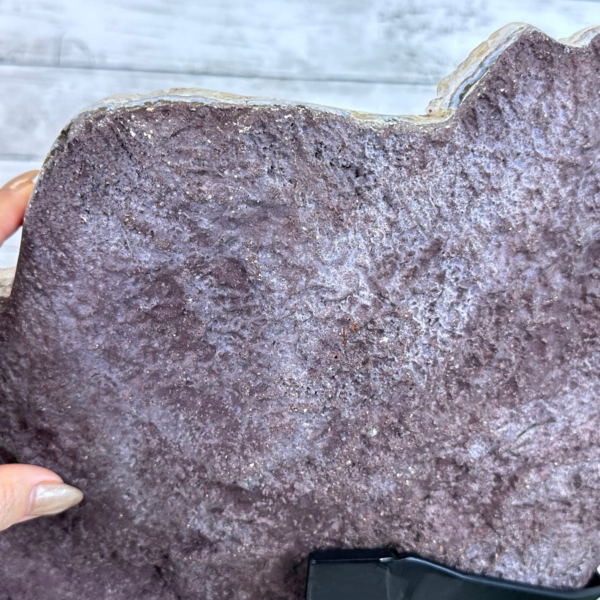 Brazilian Citrine Cluster on a Metal Stand, 37.5 lbs & 20.8" Tall #5496 - 0061 - Brazil GemsBrazil GemsBrazilian Citrine Cluster on a Metal Stand, 37.5 lbs & 20.8" Tall #5496 - 0061Clusters on Fixed Bases5496 - 0061