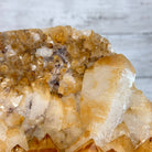 Brazilian Citrine Cluster on a Metal Stand, 37.5 lbs & 20.8" Tall #5496 - 0061 - Brazil GemsBrazil GemsBrazilian Citrine Cluster on a Metal Stand, 37.5 lbs & 20.8" Tall #5496 - 0061Clusters on Fixed Bases5496 - 0061