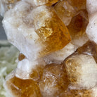 Brazilian Citrine Crystal Cluster, metal base, 14.1 lbs & 12.5" Tall Model #5496-0038 by Brazil Gems - Brazil GemsBrazil GemsBrazilian Citrine Crystal Cluster, metal base, 14.1 lbs & 12.5" Tall Model #5496-0038 by Brazil GemsClusters on Fixed Bases5496-0038