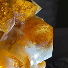 Brazilian Citrine Crystal Cluster, metal base, 17.4 lbs & 12" Tall Model #5496-0045 by Brazil Gems - Brazil GemsBrazil GemsBrazilian Citrine Crystal Cluster, metal base, 17.4 lbs & 12" Tall Model #5496-0045 by Brazil GemsClusters on Fixed Bases5496-0045