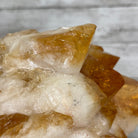 Brazilian Citrine Crystal Cluster, metal base, 17.4 lbs & 12" Tall Model #5496-0045 by Brazil Gems - Brazil GemsBrazil GemsBrazilian Citrine Crystal Cluster, metal base, 17.4 lbs & 12" Tall Model #5496-0045 by Brazil GemsClusters on Fixed Bases5496-0045