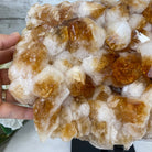 Brazilian Citrine Crystal Cluster, metal base, 21.6 lbs & 10.8" Tall Model #5496-0048 by Brazil Gems - Brazil GemsBrazil GemsBrazilian Citrine Crystal Cluster, metal base, 21.6 lbs & 10.8" Tall Model #5496-0048 by Brazil GemsClusters on Fixed Bases5496-0048