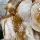 Brazilian Citrine Crystal Cluster, metal base, 21.6 lbs & 10.8" Tall Model #5496-0048 by Brazil Gems - Brazil GemsBrazil GemsBrazilian Citrine Crystal Cluster, metal base, 21.6 lbs & 10.8" Tall Model #5496-0048 by Brazil GemsClusters on Fixed Bases5496-0048