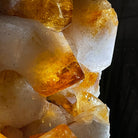 Brazilian Citrine Crystal Cluster, metal base, 21.8 lbs & 13" Tall Model #5496-0049 by Brazil Gems - Brazil GemsBrazil GemsBrazilian Citrine Crystal Cluster, metal base, 21.8 lbs & 13" Tall Model #5496-0049 by Brazil GemsClusters on Fixed Bases5496-0049