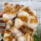 Brazilian Citrine Crystal Cluster, metal base, 21.8 lbs & 13" Tall Model #5496-0049 by Brazil Gems - Brazil GemsBrazil GemsBrazilian Citrine Crystal Cluster, metal base, 21.8 lbs & 13" Tall Model #5496-0049 by Brazil GemsClusters on Fixed Bases5496-0049