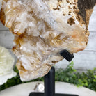 Brazilian Citrine Crystal Cluster, metal base, 26.2 lbs & 16.5" Tall Model #5496-0050 by Brazil Gems - Brazil GemsBrazil GemsBrazilian Citrine Crystal Cluster, metal base, 26.2 lbs & 16.5" Tall Model #5496-0050 by Brazil GemsClusters on Fixed Bases5496-0050