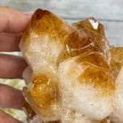 Brazilian Citrine Crystal Cluster, metal base, 7.3 lbs & 9.25" Tall Model #5496-0014 by Brazil Gems - Brazil GemsBrazil GemsBrazilian Citrine Crystal Cluster, metal base, 7.3 lbs & 9.25" Tall Model #5496-0014 by Brazil GemsClusters on Fixed Bases5496-0014