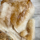 Brazilian Citrine Crystal Cluster, metal base, 7.3 lbs & 9.25" Tall Model #5496-0014 by Brazil Gems - Brazil GemsBrazil GemsBrazilian Citrine Crystal Cluster, metal base, 7.3 lbs & 9.25" Tall Model #5496-0014 by Brazil GemsClusters on Fixed Bases5496-0014